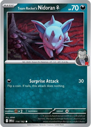 #114 Team Rocket's Nidoran
