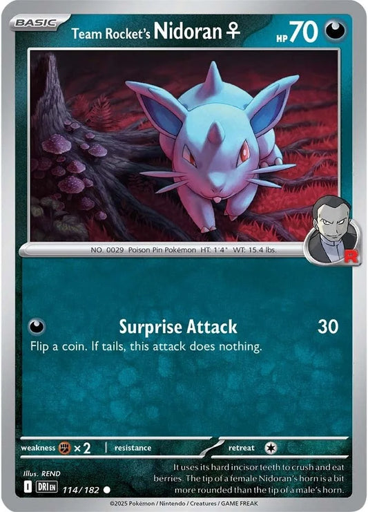 #114 Team Rocket's Nidoran