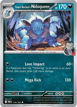#116 Team Rocket's Nidoqueen