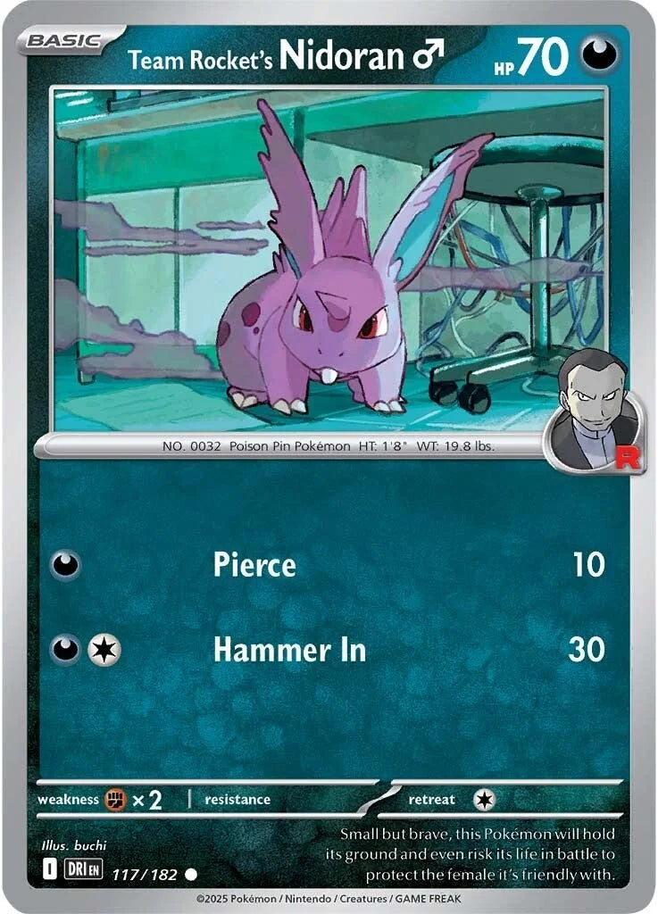 #117 Team Rocket's Nidoran