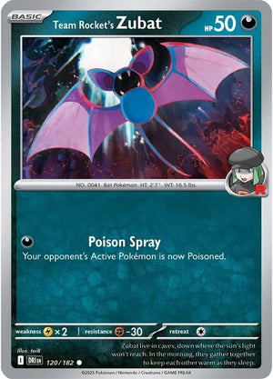 #121 Team Rocket's Zubat