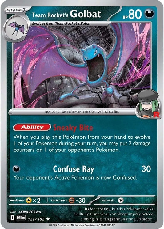 #122 Team Rocket's Golbat
