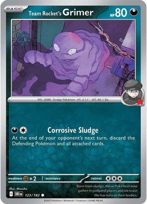 #123 Team Rocket's Grimer