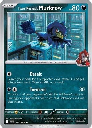#127 Team Rocket's Murkrow