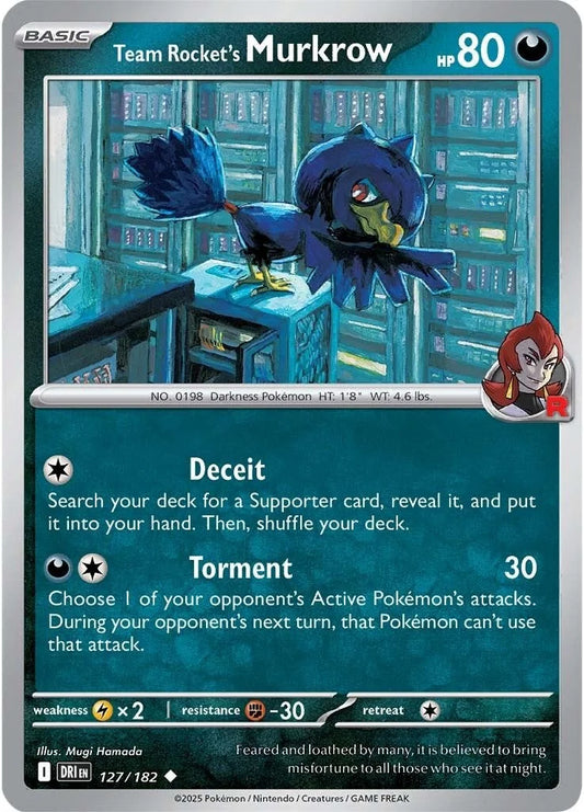 #127 Team Rocket's Murkrow