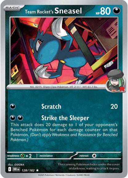 #128 Team Rocket's Sneasel
