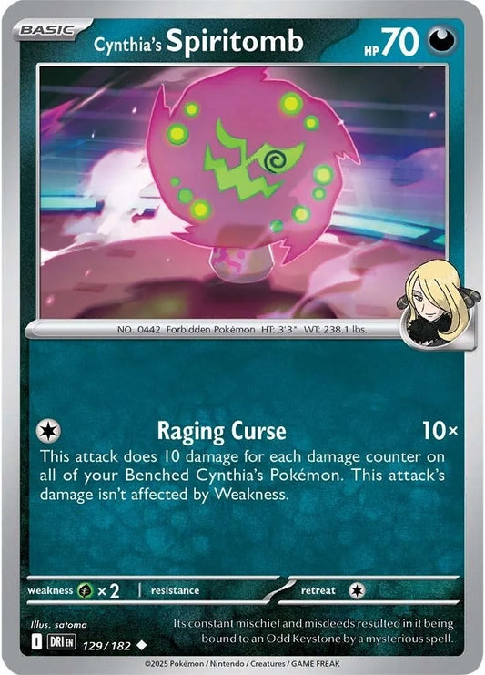 #129 Cynthia's Spiritomb