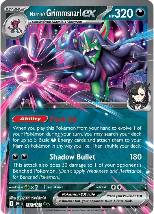 #136 Marnie's Grimmsnarl EX