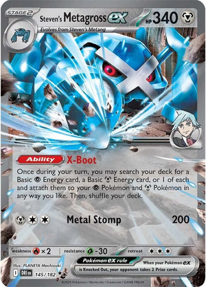 #145 Steven's Metagross EX