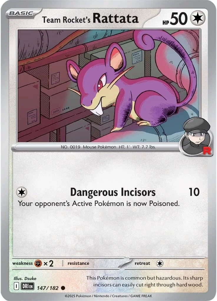 #147 Team Rocket's Rattata