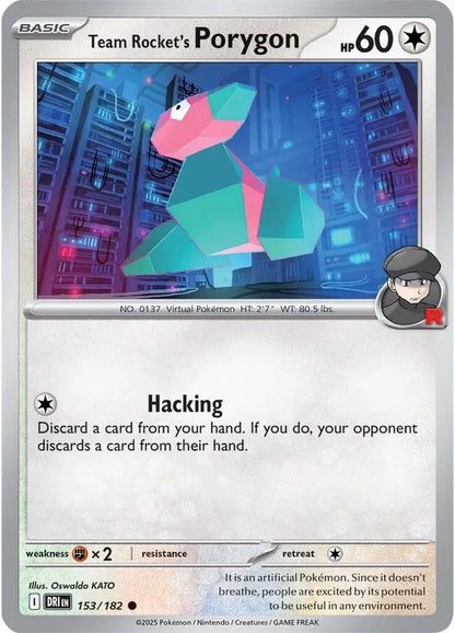 #153 Team Rocket's Porygon
