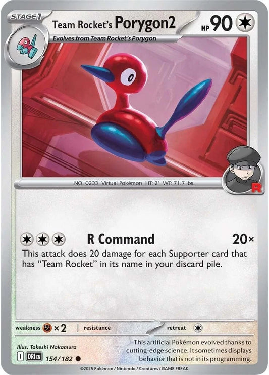 #154 Team Rocket's Porygon 2