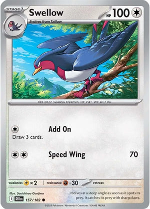 #157 Swellow