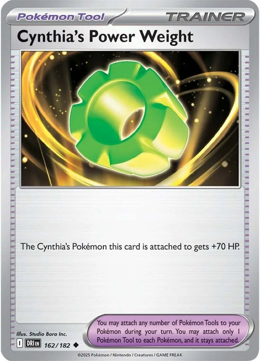 #162 Cynthia's Power Weight