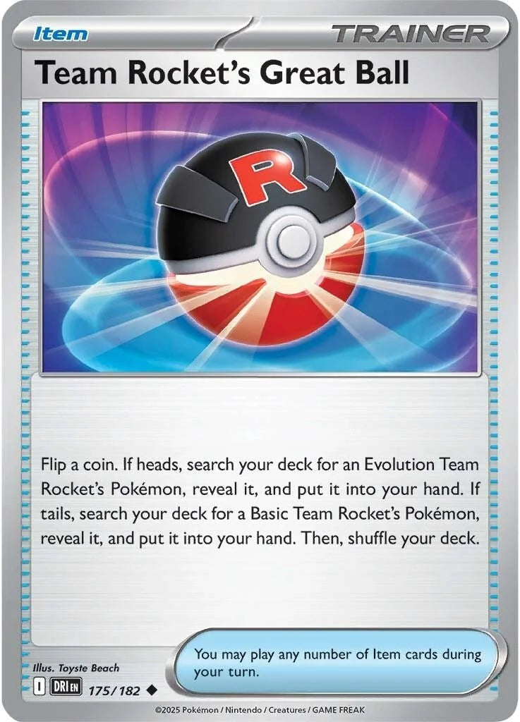 #175 Team Rocket's Great Ball