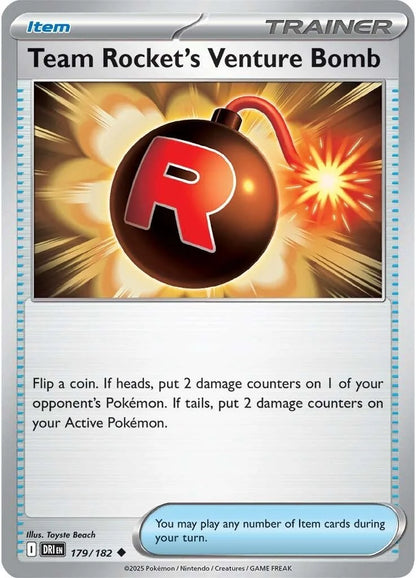 #179 Team Rocket's Venture Bomb