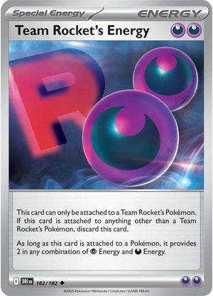 #182 Team Rocket's Energy