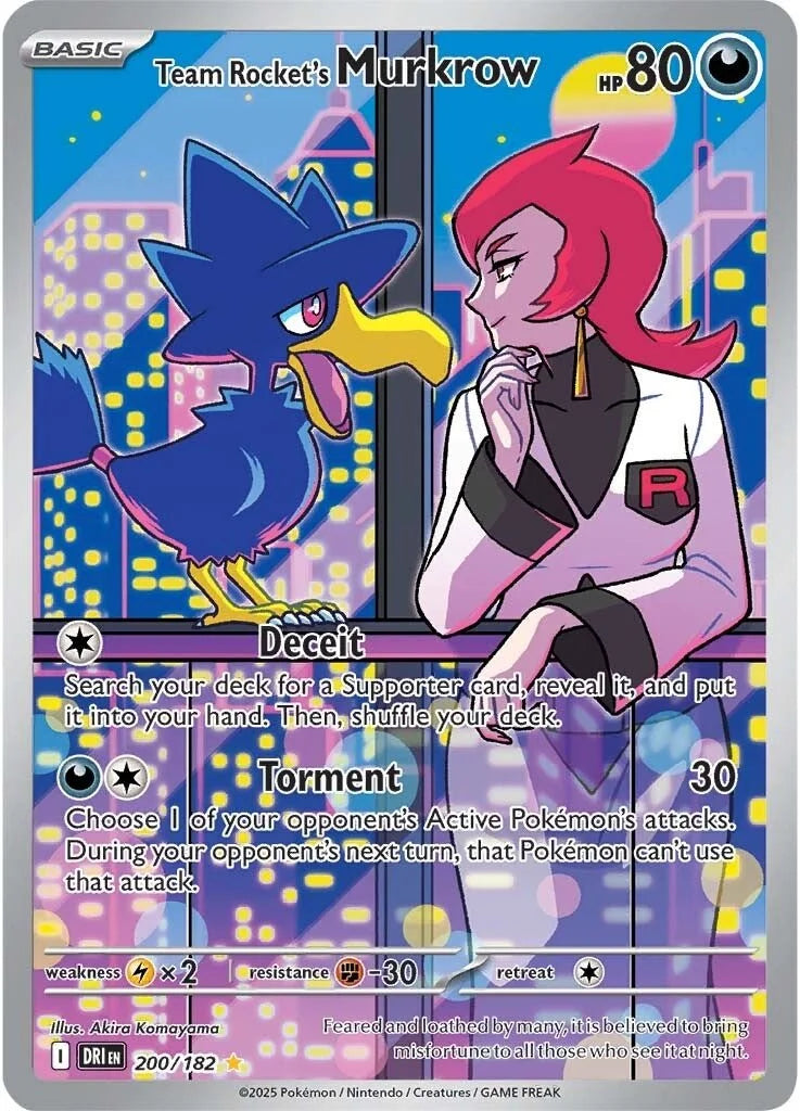 #200 Team Rocket's Murkrow
