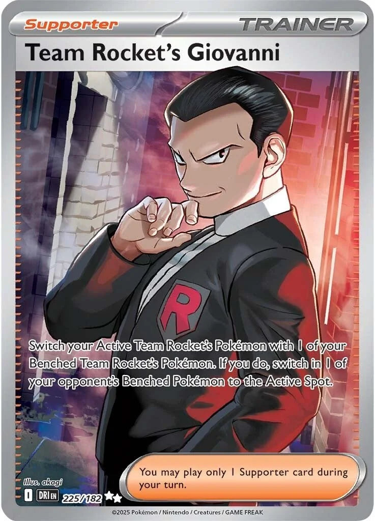 #225 Team Rocket's Giovanni