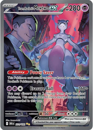 #231 Team Rocket's Mewtwo EX
