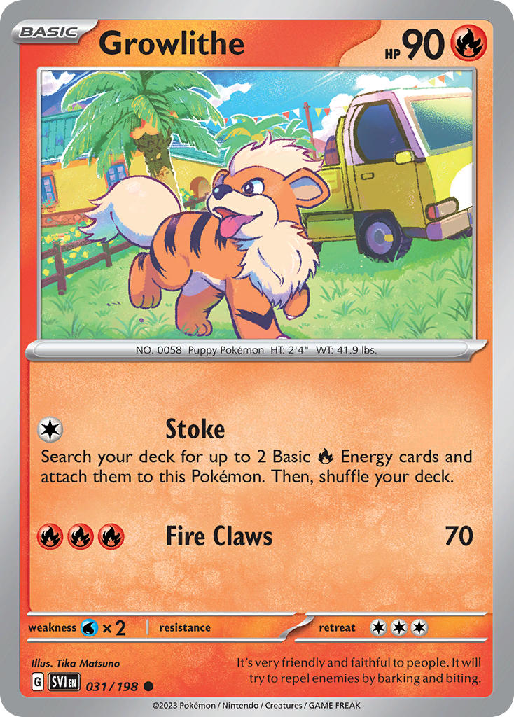 #031 Growlithe