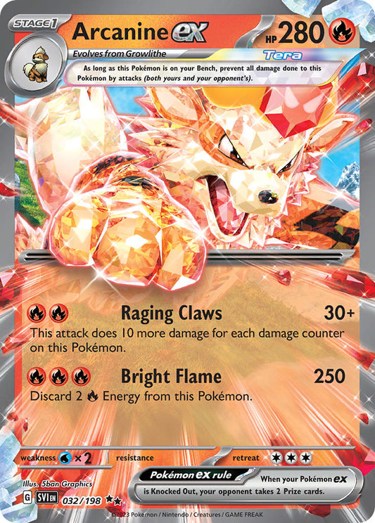 #032 Arcanine EX