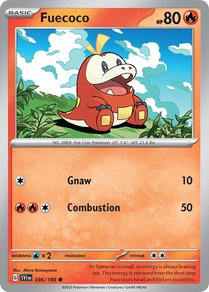 #036 Fuecoco