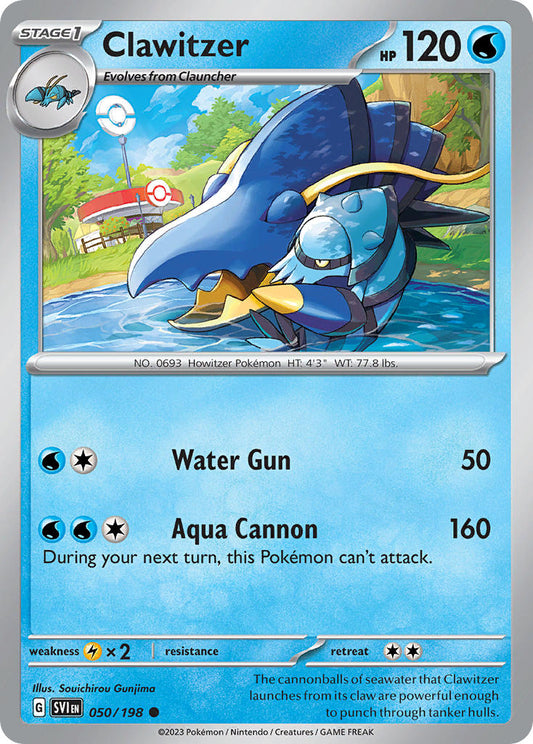 #050 Clawitzer