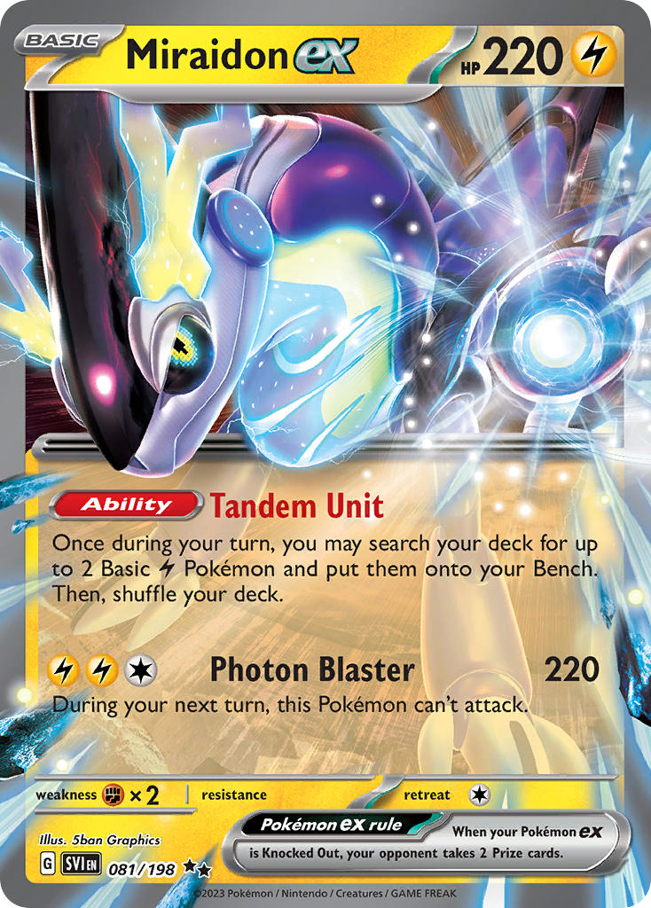 #081 Miraidon EX