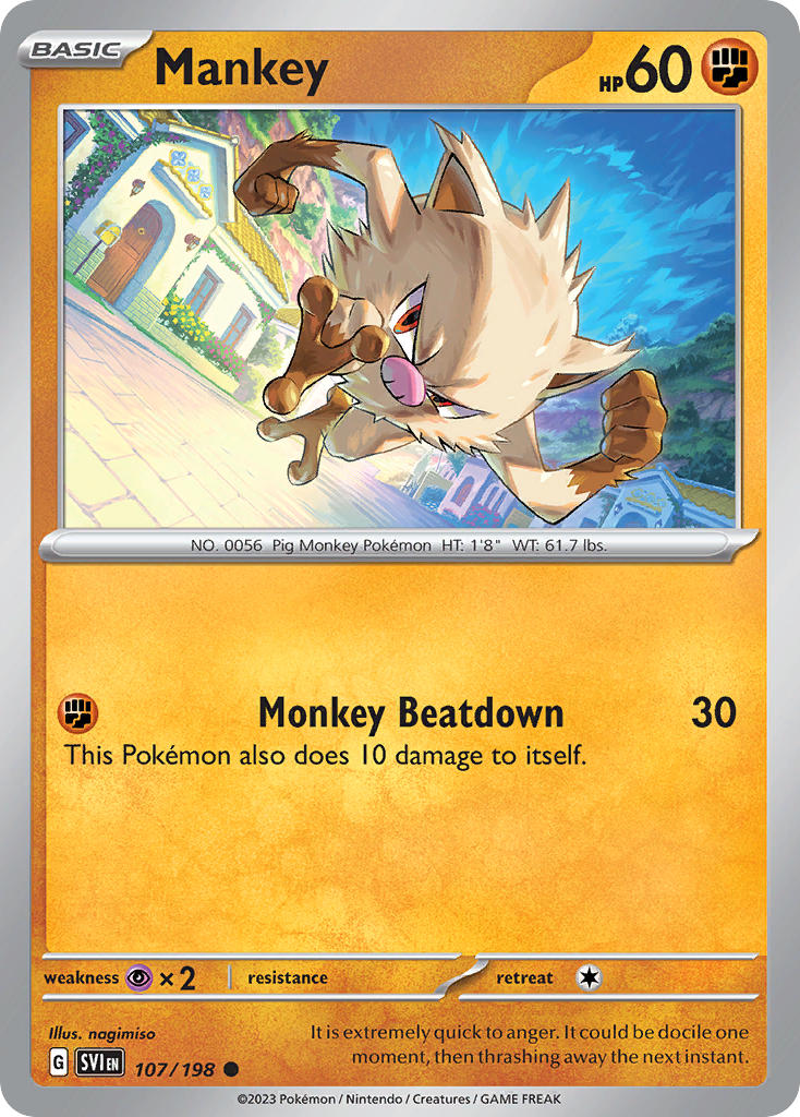 #107 Mankey