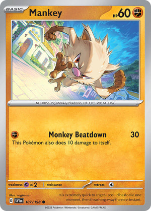 #107 Mankey