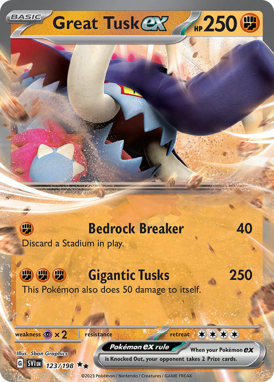 #123 Great Tusk EX