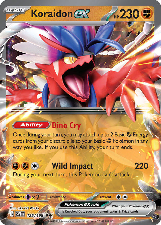 #125 Koraidon EX