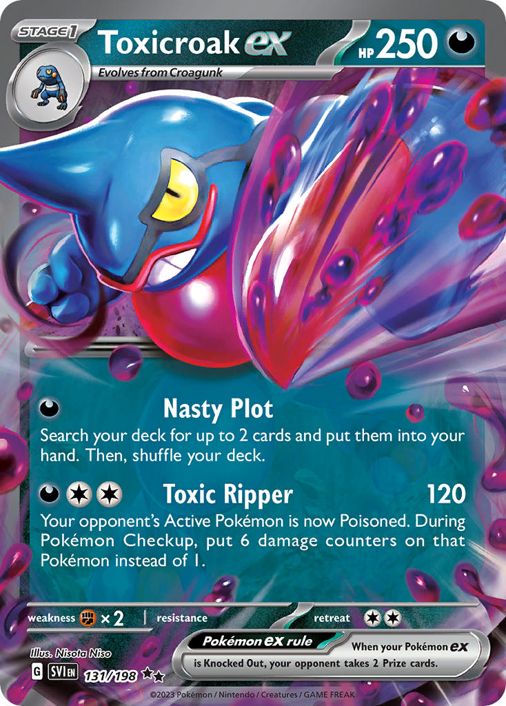 #131 Toxicroak EX