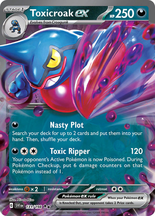 #131 Toxicroak EX