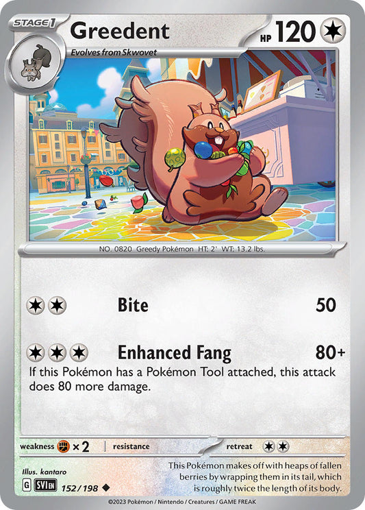 #152 Greedent