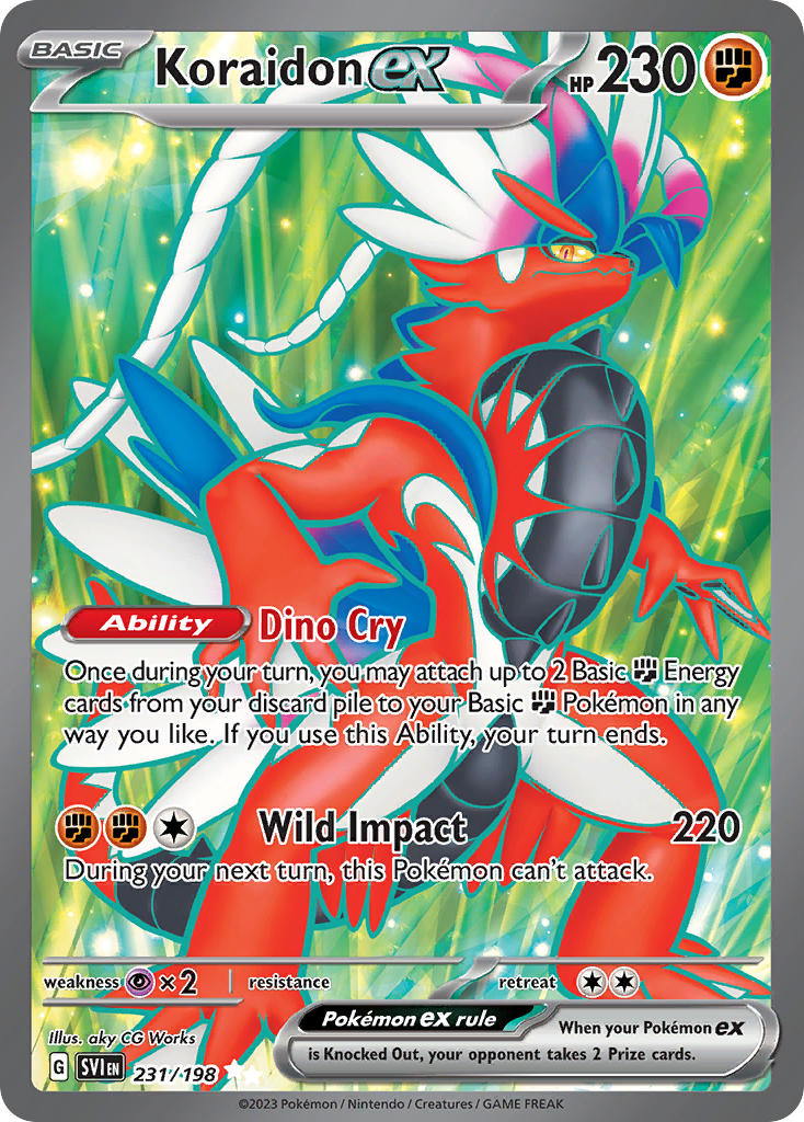 #231 Koraidon EX