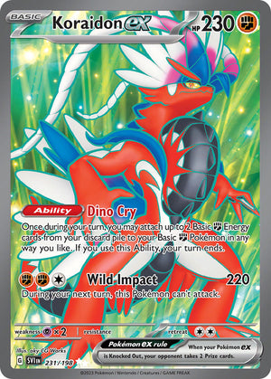 #231 Koraidon EX