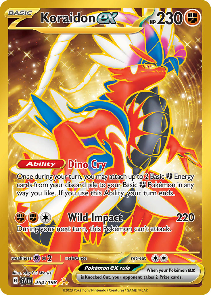#254 Koraidon EX