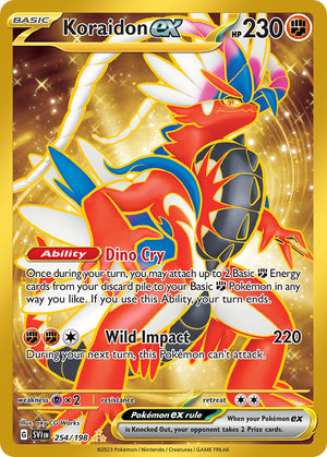 #254 Koraidon EX
