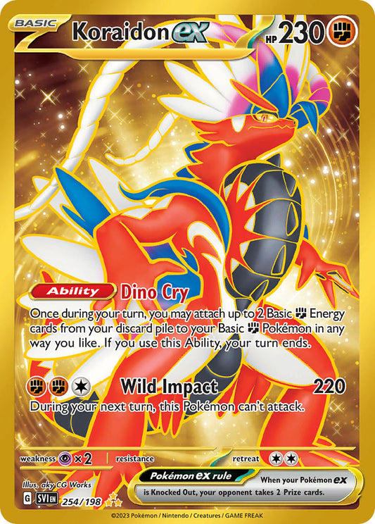 #254 Koraidon EX