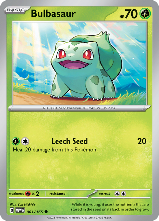 #001 Bulbasaur