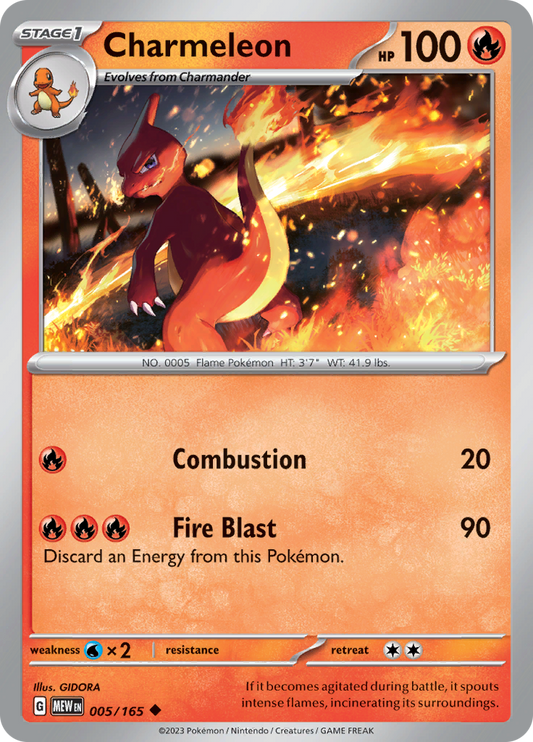 #005 Charmeleon