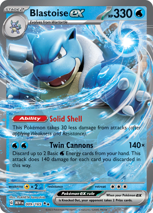 #009 Blastoise EX