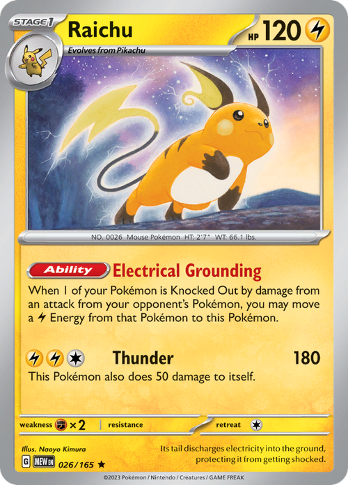 #026 Raichu