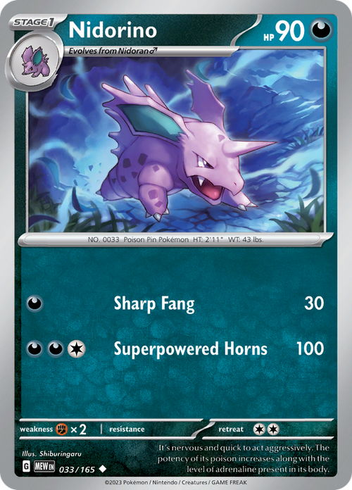 #033 Nidorino