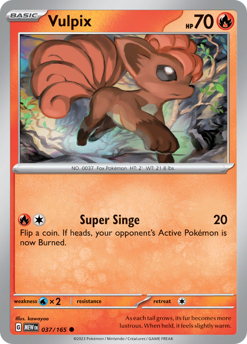#037 Vulpix