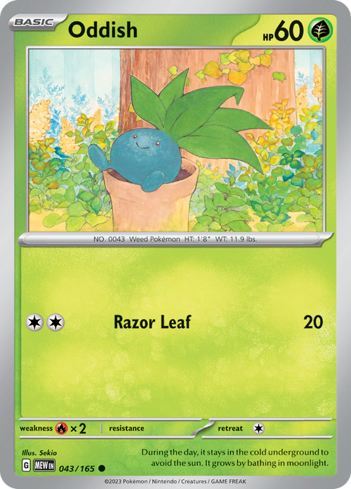 #043 Oddish