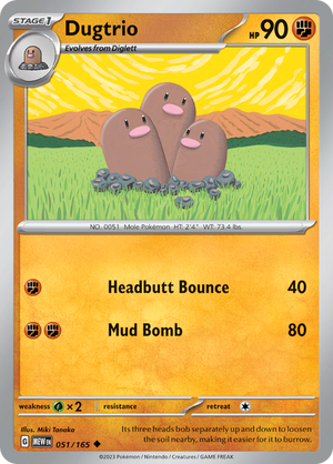 #051 Dugtrio