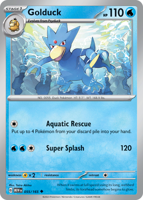 #055 Golduck